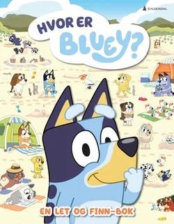 Omslag: "Hvor er Bluey? : en let-og-finn-bok" av Jan Christopher Næss